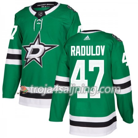 Dallas Stars Jacket tröja Alexander Radulov 47 Adidas 2017-2018 Kelly Grön Authentic - NHL Tröjor Herr